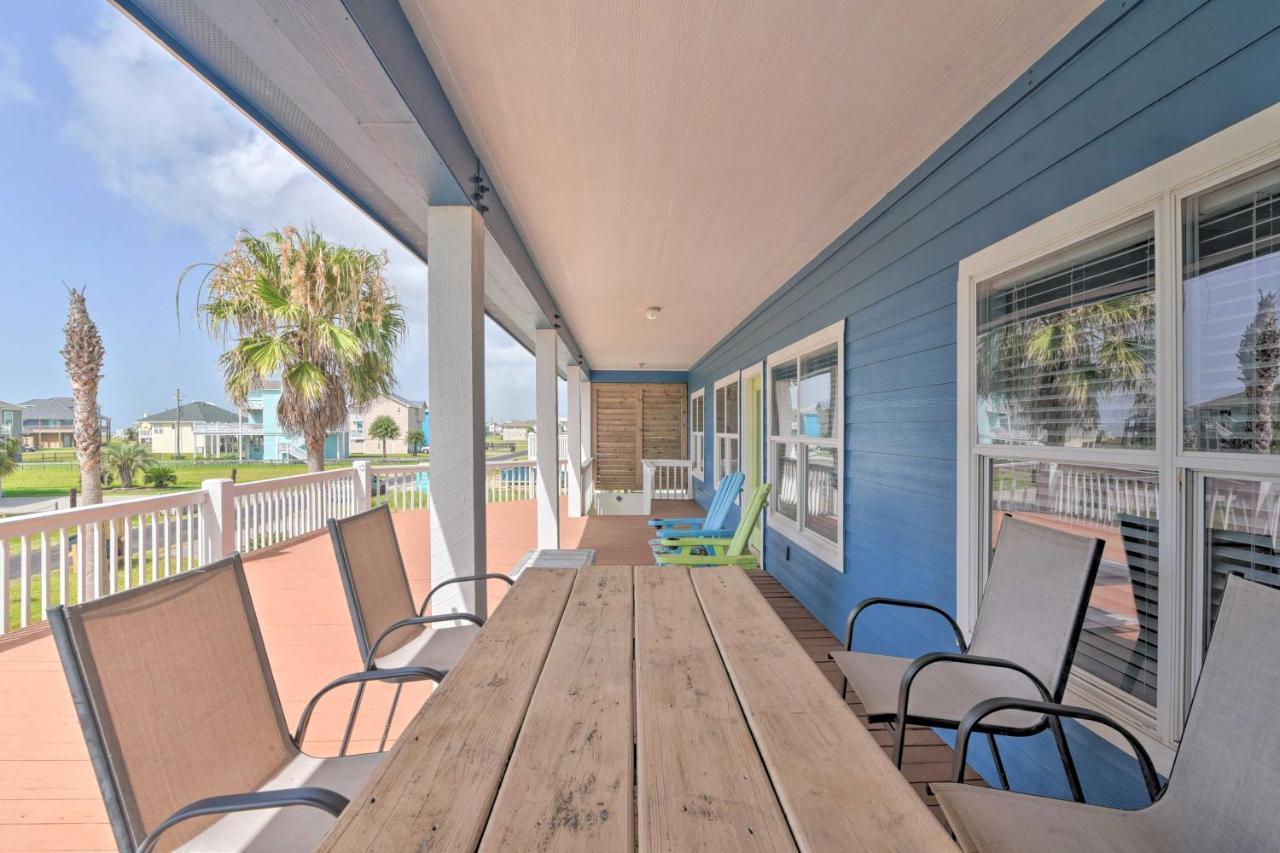 Willa Bright Crystal Beach House, Walk To Coast! Bolivar Peninsula Zewnętrze zdjęcie