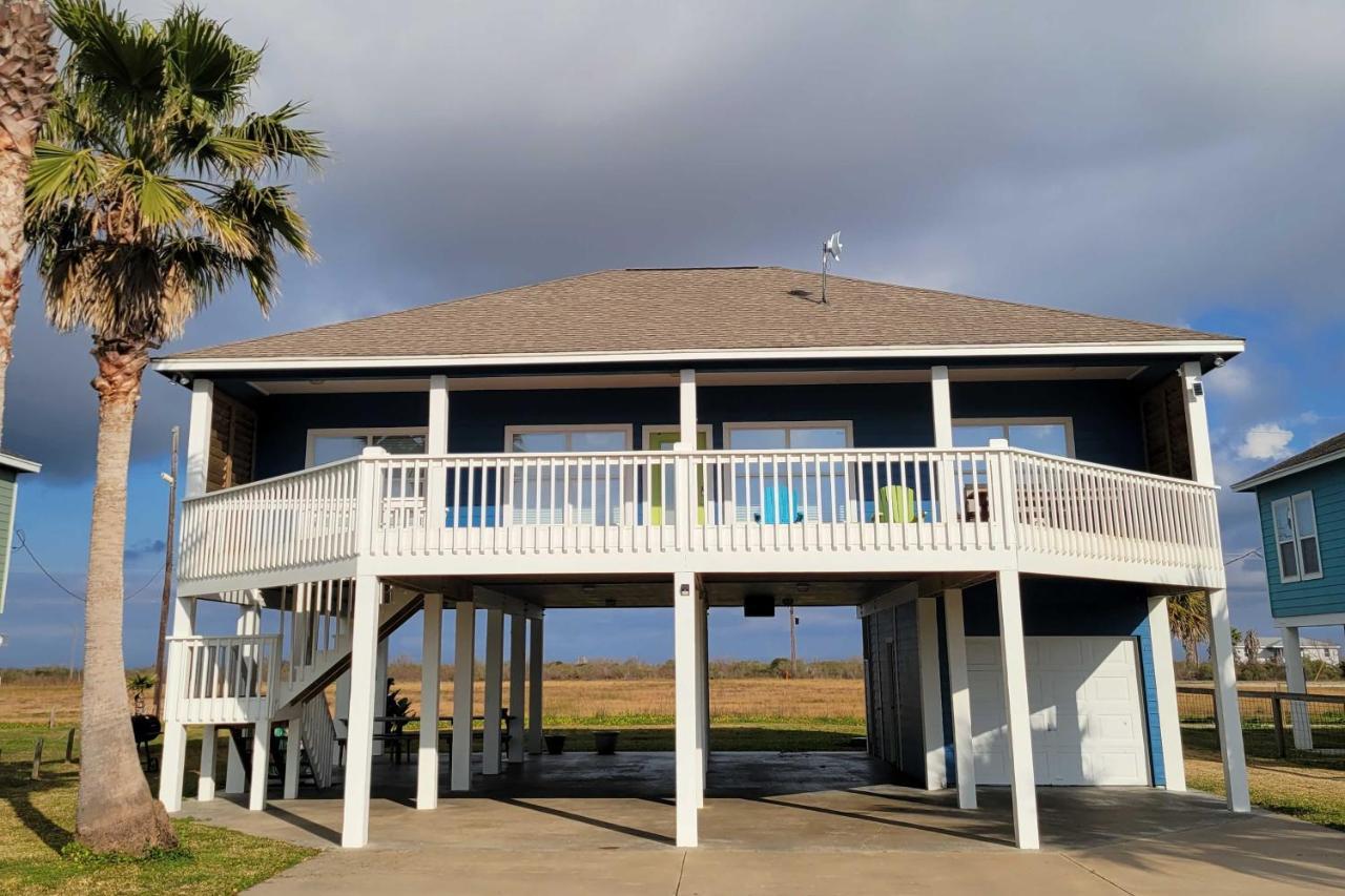 Willa Bright Crystal Beach House, Walk To Coast! Bolivar Peninsula Zewnętrze zdjęcie